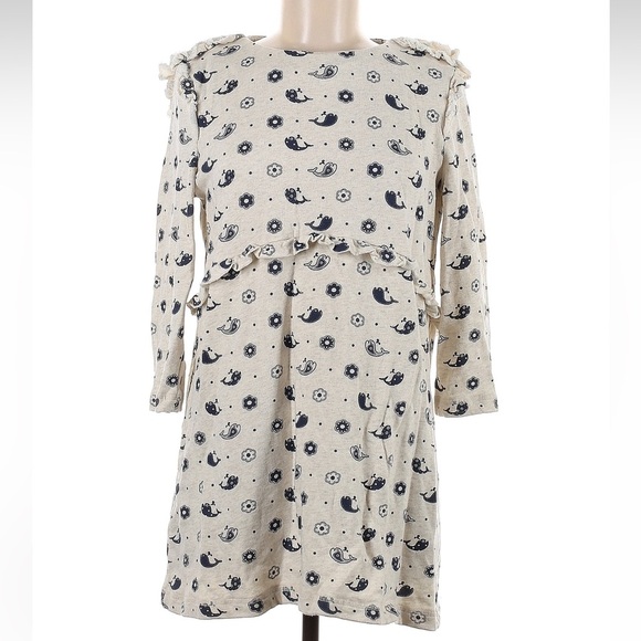 Anthropologie Karen Walker Runway Sealife Sweatshirt Dress Size 8 Medium M - Picture 4 of 9